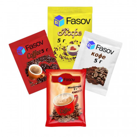 Фасовка кофе в саше, 5 г
