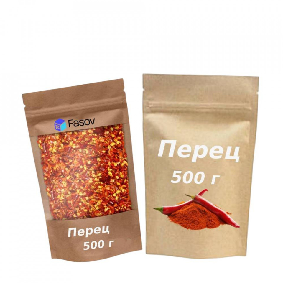Фасовка перца в дой-пак, 500 г