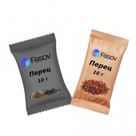 Фасовка перца в флоу-пак, 10 г