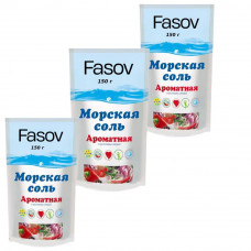 Фасовка соли пищевой в дой-пак, 150 г