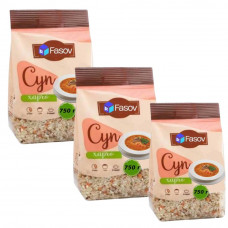 Фасовка сухих супов в флоу-пак, 750 г