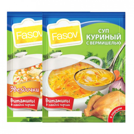 Суп в саше