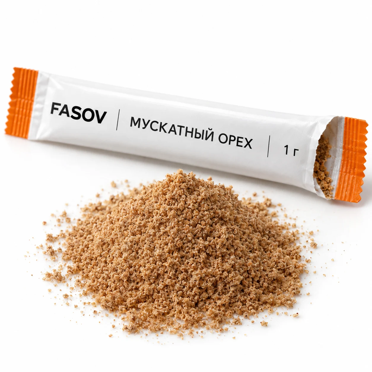 Мускатный орех: крупный план специи